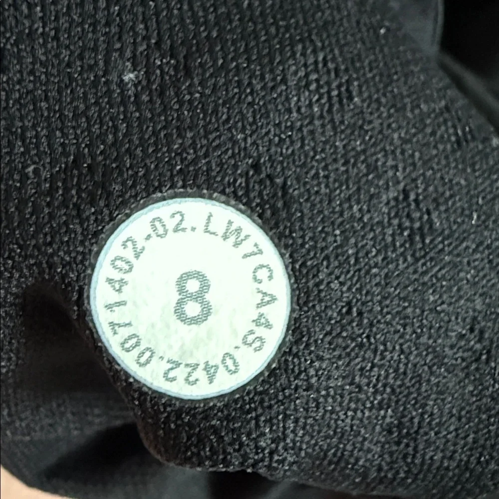 Lululemon SenseKnit Composite High-Rise Running Short in Black